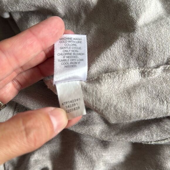 J Jill purejill Pima cotton seamed tunic shirt women’s size medium lagenlook min - Picture 7 of 10